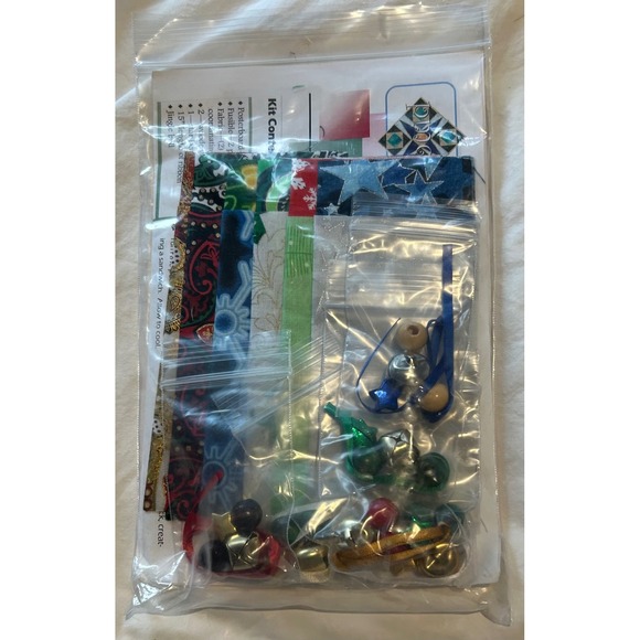 Penny Marble Quilt Designs Jingle Tree Ornament Kit 6-Pack Beginner - Picture 2 of 2